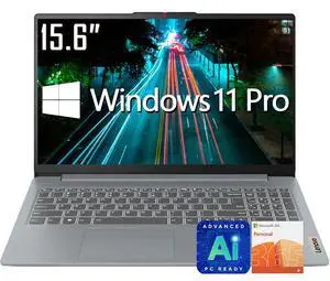 Lenovo IdeaPad Slim 3i Laptop Computer, 15.6 FHD 250 Nits Anti-glare Display, Intel Processor N150 (Up to 3.6GHz), 8GB LPDDR5 RAM / 128GB UFS, Wifi 6, 720p HD Webcam, Microsoft 365, Win11 Pro Lenovo IdeaPad Slim 3i Laptop Computer, 15.6 FHD 250 Nits Anti-glare Display, Intel Processor N150 (Up to 3.6GHz), 8GB LPDDR5 RAM / 128GB UFS, Wifi 6, 720p HD Webcam, Microsoft 365, Win11 Pro