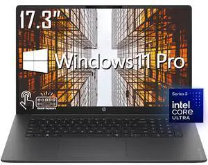 HP OmniBook 3 Business AI Laptop, 17.3" FHD IPS 300 Nits Display, Intel Core Ultra 7 355 (Up to 49 NPU TOPS), 32GB DDR5 / 2TB SSD, Wi-Fi 6, Bluetooth 5.4, Backlit Keyboard, FHD IR Camera, Win 11 Pro HP OmniBook 3 Business AI Laptop, 17.3" FHD IPS 300 Nits Display, Intel Core Ultra 7 355 (Up to 49 NPU TOPS), 32GB DDR5 / 2TB SSD, Wi-Fi 6, Bluetooth 5.4, Backlit Keyboard, FHD IR Camera, Win 11 Pro