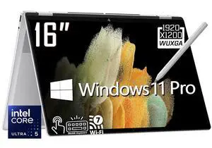 HP OmniBook 7 2-in-1 AI Business Laptop, 16" WUXGA IPS Touchscreen 400 Nits Display, Intel Core Ultra 5 226V(Up to 4.5GHz), 16GB LPDDR5X 2TB SSD, Wi-Fi 7, Bluetooth 5.4, Backlit Keyboard, Win 11 Pro HP OmniBook 7 2-in-1 AI Business Laptop, 16" WUXGA IPS Touchscreen 400 Nits Display, Intel Core Ultra 5 226V(Up to 4.5GHz), 16GB LPDDR5X 2TB SSD, Wi-Fi 7, Bluetooth 5.4, Backlit Keyboard, Win 11 Pro