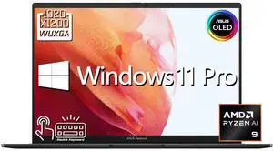 ASUS Zenbook 14 Business Laptop, 14" OLED WUXGA Touchscreen 60Hz 500 nits Display, AMD Ryzen AI 9 465 (beats i9-14900H), 16GB LPDDR5X / 1TB SSD, Backlit KB, WiFi 6E, Facial Recognition, Win 11 Pro ASUS Zenbook 14 Business Laptop, 14" OLED WUXGA Touchscreen 60Hz 500 nits Display, AMD Ryzen AI 9 465 (beats i9-14900H), 16GB LPDDR5X / 1TB SSD, Backlit KB, WiFi 6E, Facial Recognition, Win 11 Pro