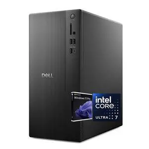Dell ECT1250 Tower Desktop Computer, Intel 20-Core Ultra 7 265, 32GB DDR5 RAM / 2TB NVMe SSD, Intel UHD Graphics, Wi-Fi 6 & Bluetooth 5.4, Wired Keyboard & Mouse, AI Copilot, Win11 Pro Dell ECT1250 Tower Desktop Computer, Intel 20-Core Ultra 7 265, 32GB DDR5 RAM / 2TB NVMe SSD, Intel UHD Graphics, Wi-Fi 6 & Bluetooth 5.4, Wired Keyboard & Mouse, AI Copilot, Win11 Pro