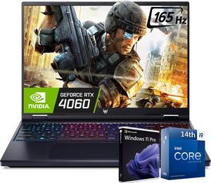 Acer Predator Helios Neo 16 Gaming Laptop, 16" 165Hz WUXGA Display, Core i9-14900HX(5.80 GHz), GeForce RTX 4060, RGB Backlit KB, Copilot AI Laptop Windows 11 Pro 2 TB PCIe 64GB