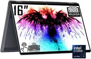 HP OmniBook X Flip 2-in-1 Copilot PC Laptop, 16" 2K IPS Touchscreen 400 Nits Display, Intel Core Ultra 7 256V(>Ultra 9 185H), 16GB LPDDR5X 2TB PCIe 4.0 SSD, Wi-Fi 6E, Backlit Keyboard, Win 11 Home HP OmniBook X Flip 2-in-1 Copilot PC Laptop, 16" 2K IPS Touchscreen 400 Nits Display, Intel Core Ultra 7 256V(>Ultra 9 185H), 16GB LPDDR5X 2TB PCIe 4.0 SSD, Wi-Fi 6E, Backlit Keyboard, Win 11 Home