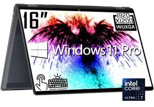 HP OmniBook X Flip 2-in-1 Copilot PC Laptop, 16" 2K IPS Touchscreen 400 Nits Display, Intel Core Ultra 7 256V(>Ultra 9 185H), 16GB LPDDR5X 1TB PCIe 4.0 SSD, Wi-Fi 6E, Backlit Keyboard, Win 11 Pro HP OmniBook X Flip 2-in-1 Copilot PC Laptop, 16" 2K IPS Touchscreen 400 Nits Display, Intel Core Ultra 7 256V(>Ultra 9 185H), 16GB LPDDR5X 1TB PCIe 4.0 SSD, Wi-Fi 6E, Backlit Keyboard, Win 11 Pro