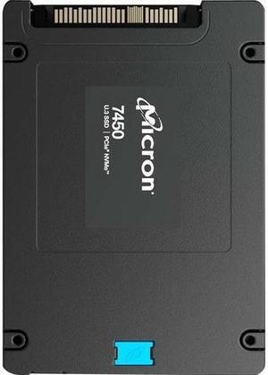 Micron 7450 MAX 800 GB Solid State Drive - 2.5" Internal - U.3 (PCI Express NVMe 4.0 x4) - Mixed Use - TAA Compliant