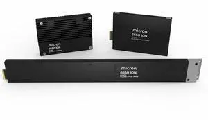 Micron 6550 ION 61.40 TB Solid State Drive - E3.S Internal - PCI Express NVMe