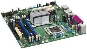 Intel D945GTPLKR Chipset-945G Socket-LGA775 4GB DDR2-667MHz Dual Channel 24-Pin Micro ATX Bare Motherboard
