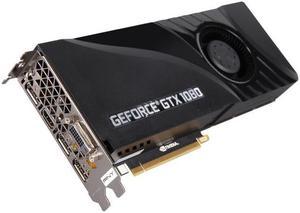 PNY GeForce GTX 1080 8GB GDDR5X PCI Express 3.0 x16 SLI Support Video Card VCGGTX10808PB