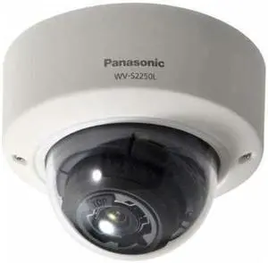 Panasonic WV-S2250L i-PRO 5MP 2.9 9MM Indoor Network Dome Camera (NOB)