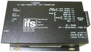 GE Security VT4930WDM Single Fiber 24VDC FM Video Transmitter