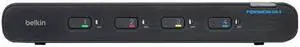 Belkin F1DN104KVM-UNN3 4-Port Universal Secure Single Head KVM Switch