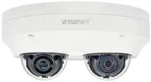 Hanwha PNM-7002VD Wisenet P 2MP 2-Sensor Multi-Directional Dome Camera