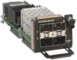 Brocade ICX7400-4X1GF 4-Ports 1-Gbps 1000Base-X Expansion Module