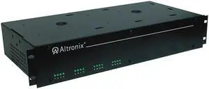 Altronix R2416600UL16-Outlet 24V/28VAC Rack-Mountable Power Supply (NOB)