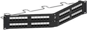 Commscope UNPA-6-DM-2U-48 / 760180075 48-Ports Cat-6 2U Angled Patch Panel