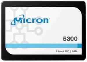 Micron MTFDDAK7T6TDS-1AW1ZABYYT 5300Pro 7.68TB SATA6Gbps 2.5-Inch Solid State Drive