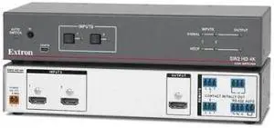 Extron 60-1603-01 SW2 HD 4K Plus HDMI Switcher with Ethernet Monitoring and Control