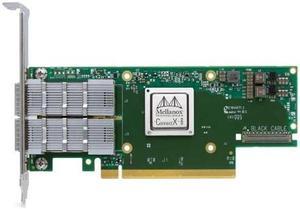 Mellanox MCX653106A-HDAL Nvidia 200Gbps Dualport QSFP56 PCI Express 4.0x16 Network Card