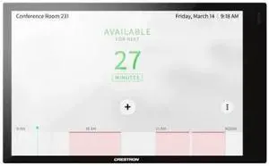 Crestron TSW-770-B-S 7-Inch 1280x800 Wall Mount Black Smooth Touch Screen(NOB)