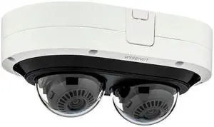 Hanwha Vision PNM-12082RVD 6MP 3.54 To 6.69MM 2-Sensor Multidirectional Dome Camera