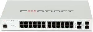 Fortinet FS-224E-POE FortiSwitch 224E-POE 28-Ports 3-Layer managed Rack-Mountable Switch