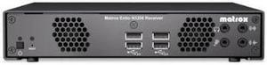 Matrox XTO3-N3208RX Series-Extio 3 N3208 4-Ports Dual Receiver KVM Extender
