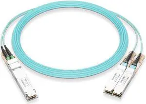 Nvidia InfiniBand MFA7U10-H030 98ft-Length 400Gbps HDR Breakout Active Network Cable