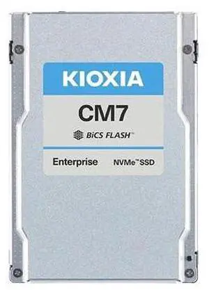 Kioxia KCMYXRUG15T3 CM7-R 15.36TB PCIe5.0 NVMe 2.5-Inch Solid State Drive