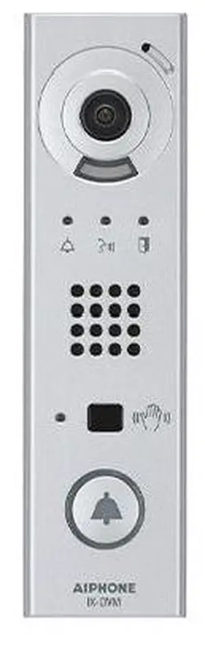 Aiphone IX Series IX-DVM 1280 × 720HD 4.6W Wired Ethernet Video Door Station (NOB) Aiphone IX Series IX-DVM 1280 × 720HD 4.6W Wired Ethernet Video Door Station (NOB)