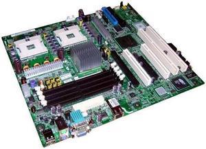 Intel SE7525RP2 E7525 Dual Xeon Socket-604 SATA(Raid) Video Gb E-ATX Server Motherboard - No Accessories