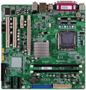 DFI El339-B Chipest-Intel G41 Express Socket-LGA775 4Gb DDR3-1066MHz Micro-ATX Motherboard - No Accessories