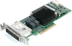 Adaptec ASR-78165 2280900-R Quad-Port 24-Channel PCI Express x8 SAS/SATA 6.0Gbps Raid Controller Card