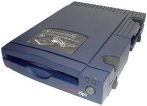 Iomega Z100S2 100MB External SCSI Blue Zip Drive Without Power Adapter