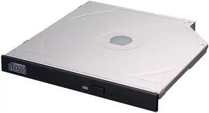 Teac CD-224E-N93 24x IDE 128Mb Buffer Internal Slim Black Notebook CD-ROM Drive