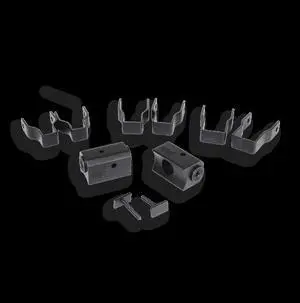 Powerbass XL-SBSCLAMP Thin Square Golf Cart Clamps for XL-Soundbars & PODS