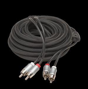 Powerbass XRCA-12 12' Premium RCA Cables