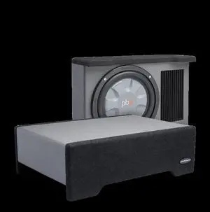 Powerbass PS-ADF110T Single 10" 175W Amplified Downfiring Enclosure