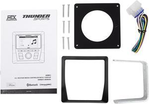 MTX AWMC3 UTV or Boat Marine Receiver w/Bluetooth AM/FM/WB & Sirius/XM Ready