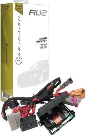 idatastart ADS-THR-AU2 Remote Start T-Harness for 2008-2018 Audi & 2011-2017 VW