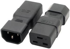 IEC320 C19 to C14,IEC320 C19 to C14 AC PLUG CONVERTER,AC CONVERTER #WPT604