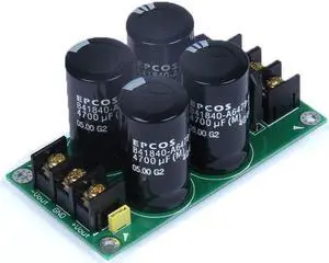High-power amplifier single-bridge rectification and filtering power supply board (4700uf/50V*4 only) AC straight