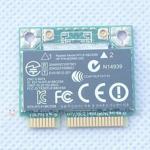 602640-001/ 602993-001 Realtek RTL8188CEB8 Wireless WIFI WLAN card BlueTooth BT 2.4 G Mini PCI E 802.11n for HP 4530S 4530S CQ57