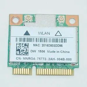 DW1506 WLAN half WiFi Mini PCI-E Card ATHEROS AR5B125 AR9485 MNRG4/MXX0D Module for Dell