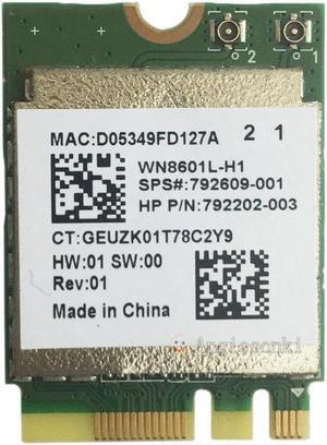 RTL8188EE 2.4 GHz 802.11n NGFF Wireless WIFI Card 792202-001/ 792609-001 Network Card for HP Windows XP WIN 7 WIN 8 Laptops