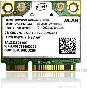 2230BNHMW Wireless-N 2230 300 Mbps PCI-E BT 4.0 + WIFI CARD for Centrino Dell Inspiron 15Z 7720 M17X 14 5DVH7 13z 5323 14Z 5423