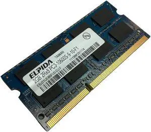 Elpida 2GB PC3-10600S DDR3 SODIMM EBJ21UE8BFU0-DJ-F