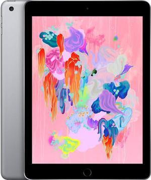 Apple iPad 6th Generation (2018) 32GB Space Gray (Unlocked) Grade B
