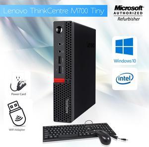 Lenovo ThinkCentre M700 Tiny Intel Quad Core i5-6500T 16GB DDR4 512GB SSD  Windows 10 64-bit Desktop PC