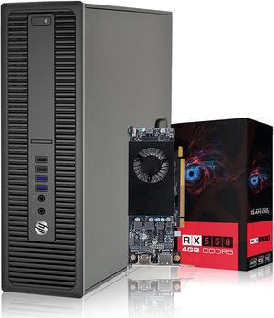 HP Gaming Desktop Computer intel Core i5 New 512GB SSD 16GB RAM With New AMD Radeon RX550 DDR5 4GB Memory, Windows 10 Pro, New free wireless Keyboard & Mouse, WiFi Adapter