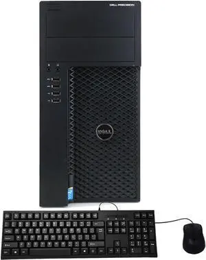 Workstation Business Desktop Tower Computer Dell Precision T1700 Core i5 4570 Upto 3.60 Ghz Storage 1TB SSD 16GB RAM - Win 10 Pro - Keyboard & Mouse Combo